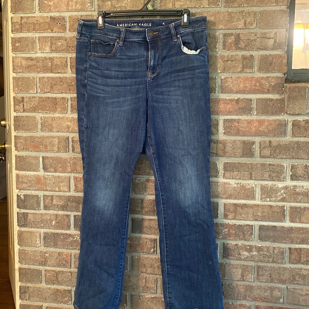American Eagle skinny kick next level stretch 14 short